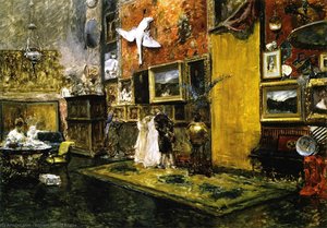 The Tenth Street Studio (also Known As Tenth Street Studio) — William Merritt Chase