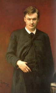 Portrait Of The Composer Alexander Glazunov — Ilya Yefimovich Repin
