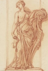 The Muse Terpsichore — Jacques-augustin Pajou