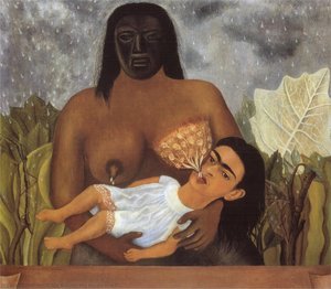 Mi Enfermera Y Yo — Frida Kahlo