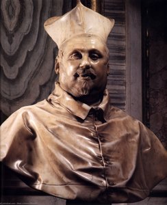 Bust Of Cardinal Scipione Borghese — Gian Lorenzo Bernini
