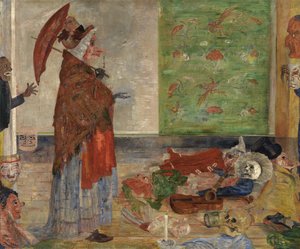 L'astonition De La Masque Wouse — James Ensor