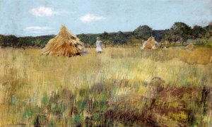 Grain Field, Shinnecock Hills — William Merritt Chase