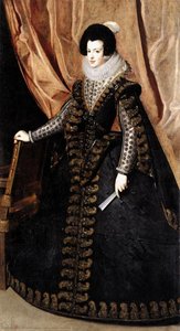 Queen Isabel, Standing — Diego Velázquez