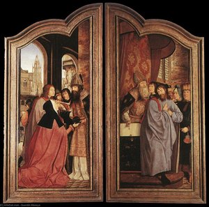 Sankt-anna-altar (geschlossen) — Quentin Massys