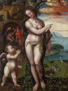 Venus And Cupid With Vulcan — Domenico Di Pace Beccafumi