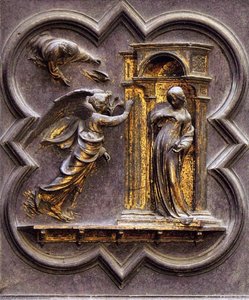 The Annunciation — لورينزو غيبيرتي