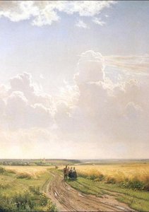 Noon, View Near Moscow — Ivan Ivanovich Shishkin