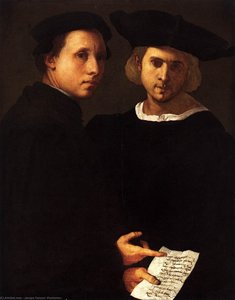 Portrait Of Two Friends — Jacopo Carucci