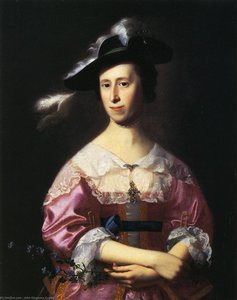 Mrs. Samuel Quincy (hannah Hill) — John Singleton Copley