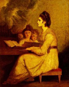 Elizabeth Linley, Mrs Richard Brinsley Sheridan Als Die Heilige Cäcilie — Sir Joshua Reynolds