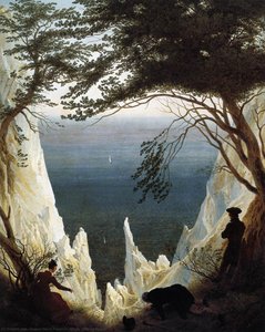 Štěrká Skála Na Rugensku — Caspar David Friedrich