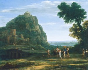 View Of Delphi — Claude Lorrain
