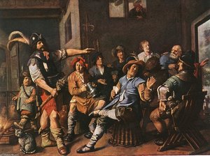 The Denying Of Peter — Jan Miense Molenaer