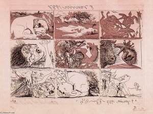 Retrato De Alfred Jarry En Les Soirées De París — Pablo Picasso