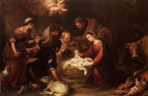La Adoración De Los Pastores — Bartolomé Esteban Murillo