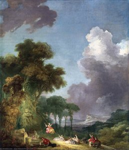 Pozorovanie — Jean-honoré Fragonard