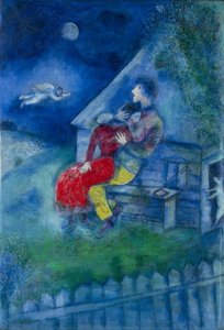 Los Amantes — Marc Chagall