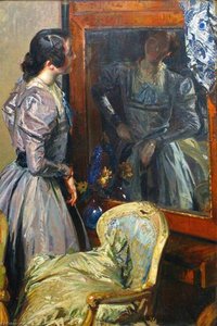 In The Mirror — Jacques-émile Blanche
