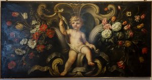 Antependium With St. John The Baptist, By Domenico Piola And Stefano Camogli — Domenico Piola