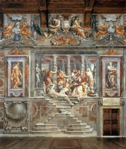 Paul Iii Farnese Names Cardinals And Distributes Benefices — Giorgio Vasari