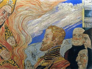 L'autodafé Ou Philippe Ii Aux Enfers — James Ensor