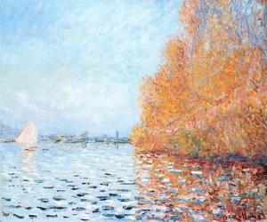 La Senna Ad Argentuil — Claude Monet