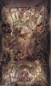 Allegory Of The Jesuits' Missionary Work — 안드레아 포초