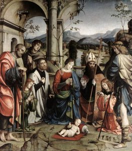 Anbetung Des Kindes — Francesco Francia