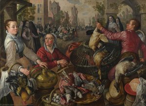 The Four Elements: Air — Joachim Beuckelaer