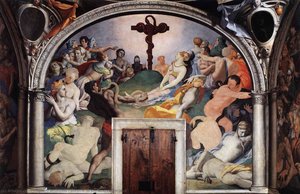Miracle Of The Brazen Serpent — Agnolo Bronzino