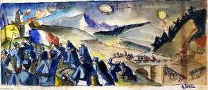 War: The Attack — André Lhote