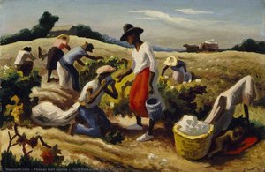 Field Workers (cotton Pickers) — Thomas Hart Benton