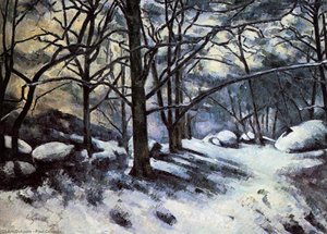 Melting Snow, Fontainebleau