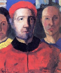 Triple Portrait — Kazimir Malevich