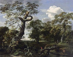 River Landscape — Jan Van Kessel