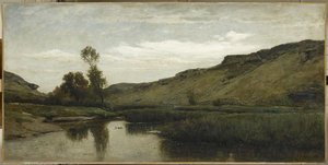 La Grande Vallee D'optevoz — Charles-françois Daubigny