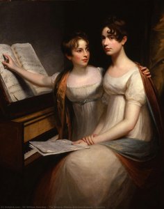 The Sisters, Misses Ann And Augusta Coventry — William Beechey