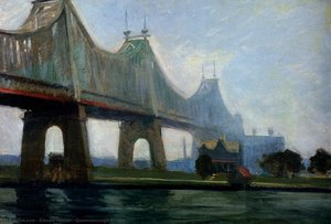 Queensborough-bridge — Edward Hopper