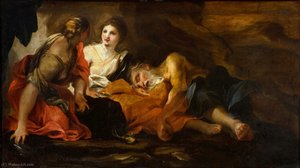 Lot And His Daughters — Gregorio De Ferrari