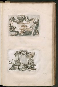 Frontispiece For The Book — Filippo Juvarra