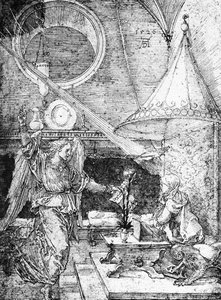 Annunciace — Albrecht Dürer