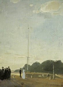 Hampstead Heath, Flagstaff — Sir William Nicholson