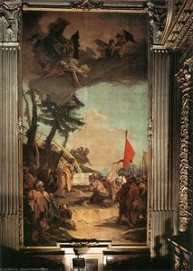 El Sacrificio De Melquisedec — Giambattista Tiepolo