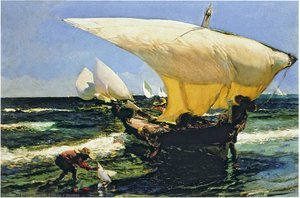 Sur La Côte De Valence — Joaquín Sorolla