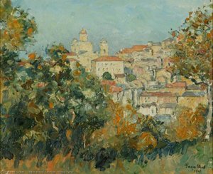 Italian Hilltop Farm — Edgar Wood