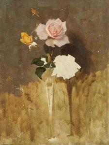 Vase Of Roses — Benjamin Haughton