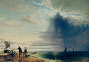 Sunset, Low Tide In The Wash — Henry Baines