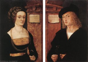 Barbara Ve Hans Schellenberger — Hans Burgkmair