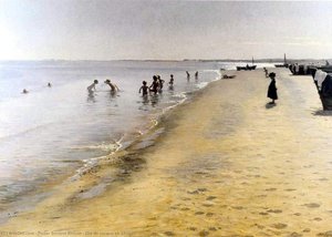 Día De Verano En Skagen — Peder Severin Kroyer